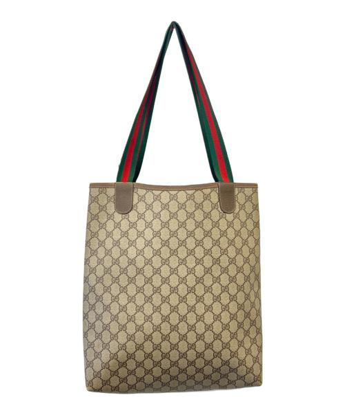 GUCCI（グッチ）GUCCI (グッチ) GUCCI　シェリーライン GGプラス　トートバッグの古着・服飾アイテム