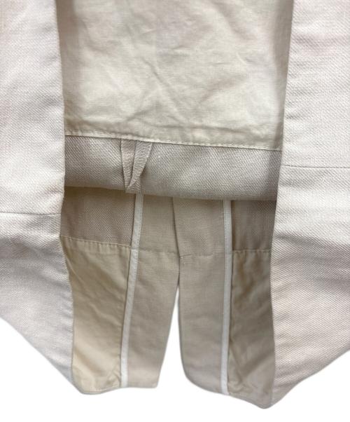 ebure（エブール）ebure (エブール) EBURE　ベルテッドタイトスカート アイボリー サイズ:36の古着・服飾アイテム