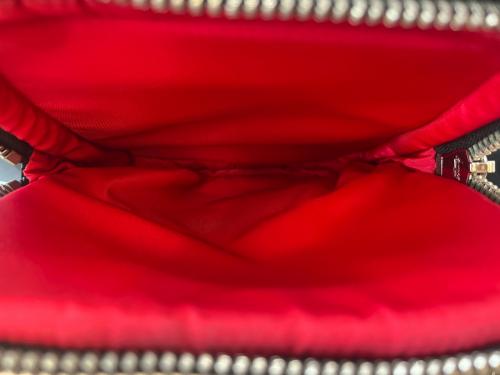 PRADA（プラダ）PRADA (プラダ) PRADA  TESSUTO POCKET  2WAYバッグ ブラック×レッドの古着・服飾アイテム