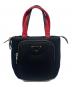 PRADA（プラダ）の古着「PRADA  TESSUTO POCKET  2WAYバッグ」｜ブラック×レッド