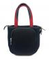 PRADA (プラダ) PRADA  TESSUTO POCKET  2WAYバッグ ブラック×レッド：80000円