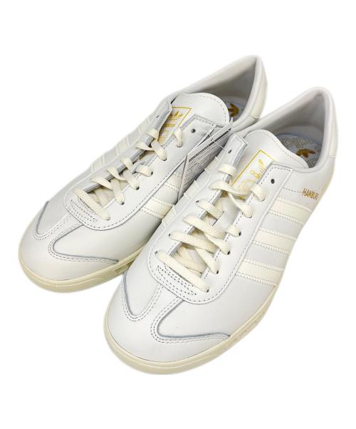 adidas（アディダス）adidas (アディダス) adidas  HAMBURG  ローカットスニーカー ホワイト サイズ:26.5の古着・服飾アイテム