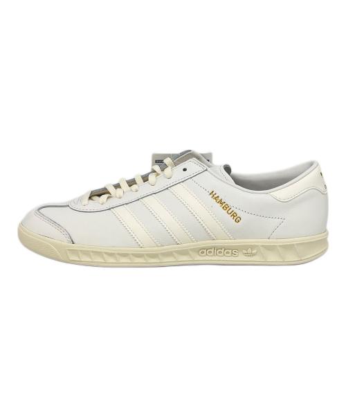 adidas（アディダス）adidas (アディダス) adidas  HAMBURG  ローカットスニーカー ホワイト サイズ:26.5の古着・服飾アイテム