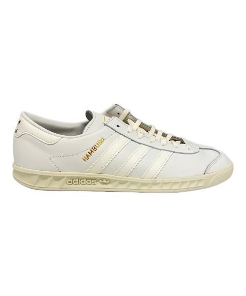 adidas（アディダス）adidas (アディダス) adidas  HAMBURG  ローカットスニーカー ホワイト サイズ:26.5の古着・服飾アイテム