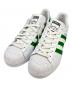 adidas（アディダス）の古着「NIGO SUPERSTAR NIGO BEAR　ローカットスニーカー」｜ホワイト×グリーン