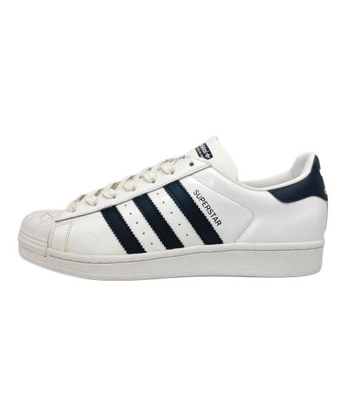 adidas（アディダス）adidas (アディダス) adidas  SUPERSTAR NIGO BEARFOOT　ローカットスニーカー ホワイト×ブラック サイズ:26.5の古着・服飾アイテム