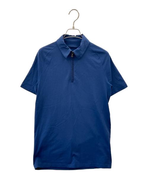 PRADA（プラダ）PRADA (プラダ) PRADA　ポロシャツ ネイビー サイズ:XSの古着・服飾アイテム