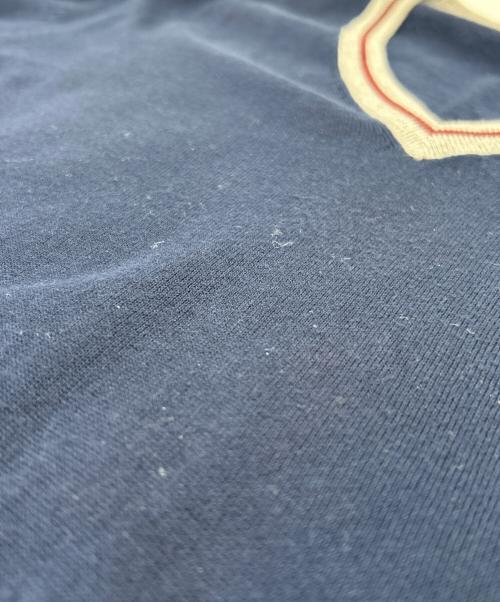 PRADA（プラダ）PRADA (プラダ) PRADA　薄手ニット ネイビー サイズ:46の古着・服飾アイテム