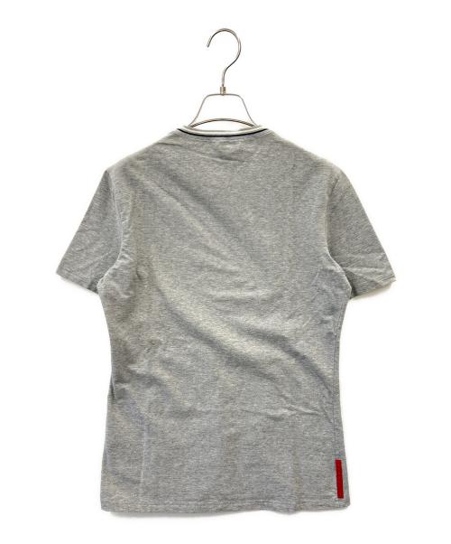PRADA（プラダ）PRADA (プラダ) PRADA　半袖カットソー グレー サイズ:Ｓの古着・服飾アイテム