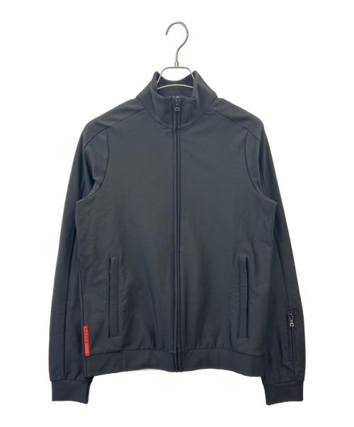 PRADA（プラダ）PRADA (プラダ) PRADA　SJC303 KPN　トラックジャケット ブラック サイズ:Ｓの古着・服飾アイテム