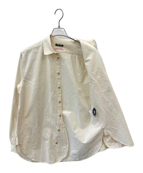 FRANK LEDER（フランクリーダー）FRANK LEDER (フランクリーダー) FRANK LEDER ベッドリネンシャツ アイボリー サイズ:Ｍの古着・服飾アイテム