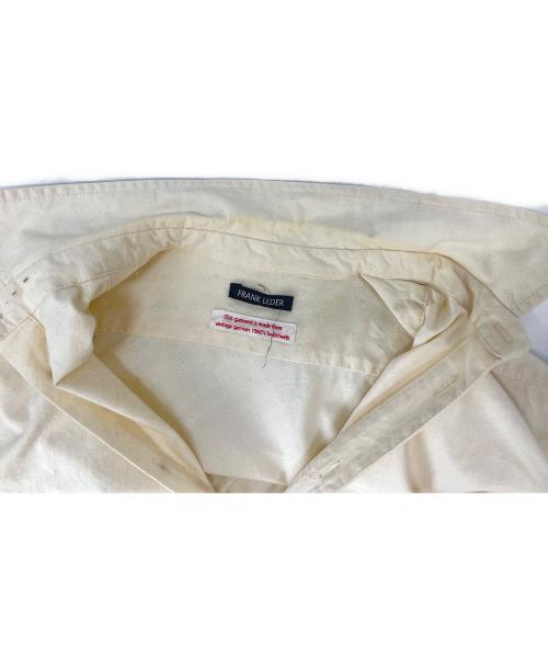 FRANK LEDER（フランクリーダー）FRANK LEDER (フランクリーダー) FRANK LEDER ベッドリネンシャツ アイボリー サイズ:Ｍの古着・服飾アイテム