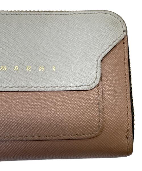 MARNI（マルニ）MARNI (マルニ) MARNI 　2つ折り財布 ベージュの古着・服飾アイテム