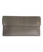 GUCCIグッチ）の古着「GUCCI インターロッキングG　長財布」｜グレー