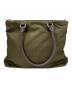PRADA (プラダ) PRADA 　2WAYバッグ オリーブ：20000円