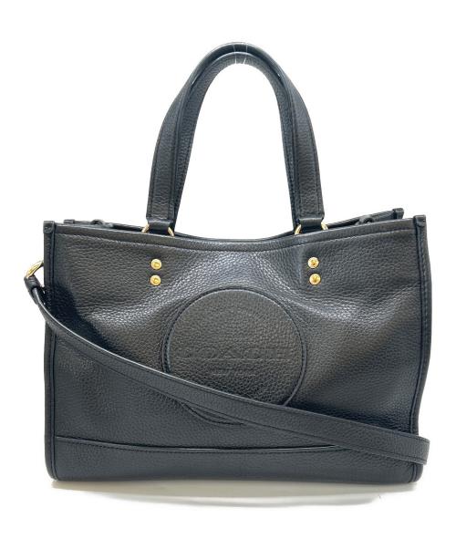 COACH（コーチ）COACH (コーチ) COACH 　デンプシー キャリーオール ウィズ パッチ 　2WAYバッグ ブラックの古着・服飾アイテム