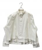 sacaiサカイ）の古着「レイヤードダブルワイドシャツ」｜ホワイト