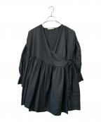 CECILIE BAHNSENセシリーバンセン）の古着「Cecilie Bahnsen　長袖ワンピース」｜ブラック