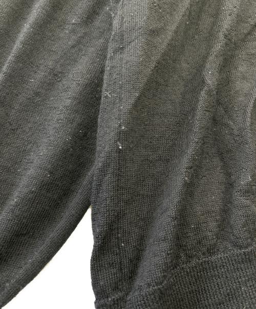 Maison Margiela（メゾンマルジェラ）Maison Margiela (メゾンマルジェラ) Maison Margiela　ニットポロシャツ ネイビー サイズ:Ｓの古着・服飾アイテム