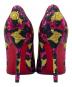 中古・古着 Christian Louboutin (クリスチャン・ルブタン) Christian Louboutin　パンプス ブラック×ピンク サイズ:37 2/1：6000円