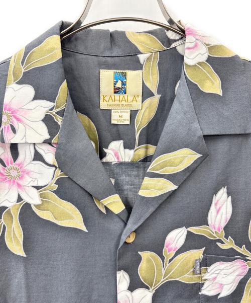 KAHALA（カハラ）KAHALA (カハラ) KAHALA  アロハシャツ グレー サイズ:Mの古着・服飾アイテム
