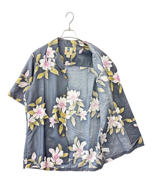 KAHALA（カハラ）KAHALA (カハラ) KAHALA  アロハシャツ グレー サイズ:Mの古着・服飾アイテム