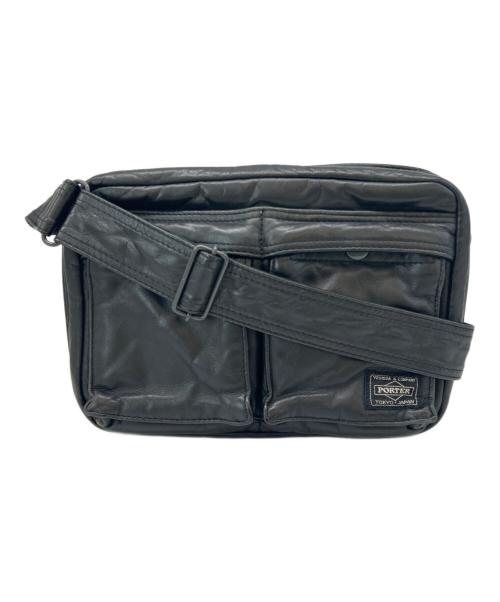 PORTER（ポーター）PORTER (ポーター) ショルダーバッグ ブラックの古着・服飾アイテム