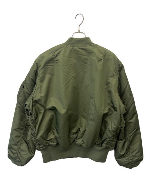 ALPHA（アルファ）ALPHA (アルファ) ALPHA 　MA-1 フライト ジャケット セージ サイズ:Lの古着・服飾アイテム