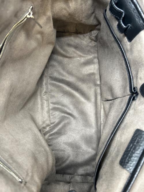 PELLE MORBIDA（ペッレモルビダ）PELLE MORBIDA (ペッレモルビダ) PELLE MORBIDA 　2WAYバッグ ブラックの古着・服飾アイテム