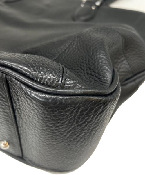 PELLE MORBIDA（ペッレモルビダ）PELLE MORBIDA (ペッレモルビダ) PELLE MORBIDA 　2WAYバッグ ブラックの古着・服飾アイテム