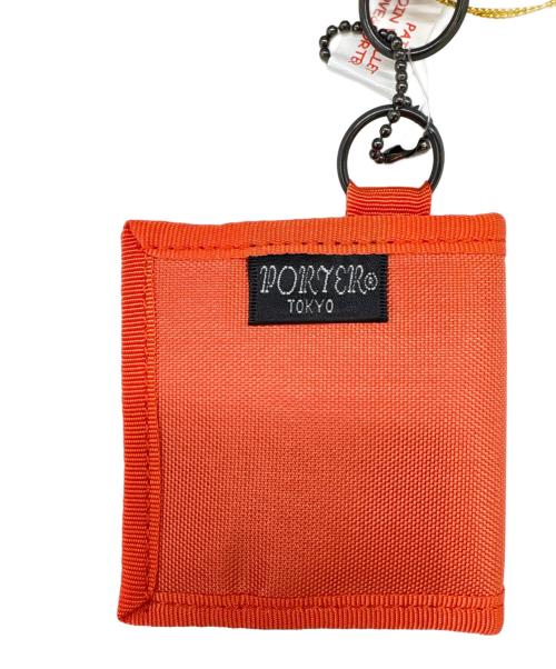 PORTER（ポーター）PORTER (ポーター) PORTER　LOVE&PORTER　コインケース ブラック×レッドの古着・服飾アイテム