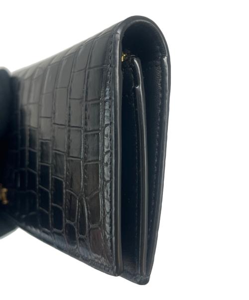 Saint Laurent Paris（サンローランパリ）Saint Laurent Paris (サンローランパリ) Saint Laurent Paris　長財布 ブラックの古着・服飾アイテム