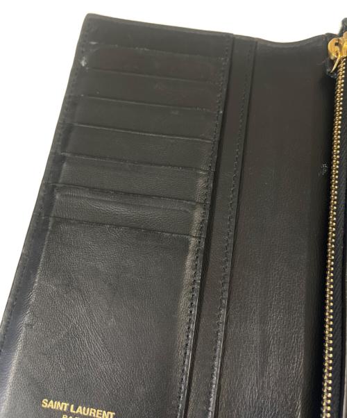 Saint Laurent Paris（サンローランパリ）Saint Laurent Paris (サンローランパリ) Saint Laurent Paris　長財布 ブラックの古着・服飾アイテム