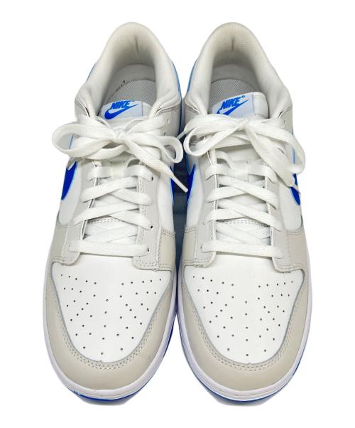 NIKE（ナイキ）NIKE (ナイキ) NIKE　Dunk Low Retro　ローカットスニーカー ホワイト×ブルー サイズ:30の古着・服飾アイテム
