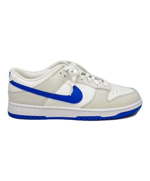 NIKE（ナイキ）NIKE (ナイキ) NIKE　Dunk Low Retro　ローカットスニーカー ホワイト×ブルー サイズ:30の古着・服飾アイテム
