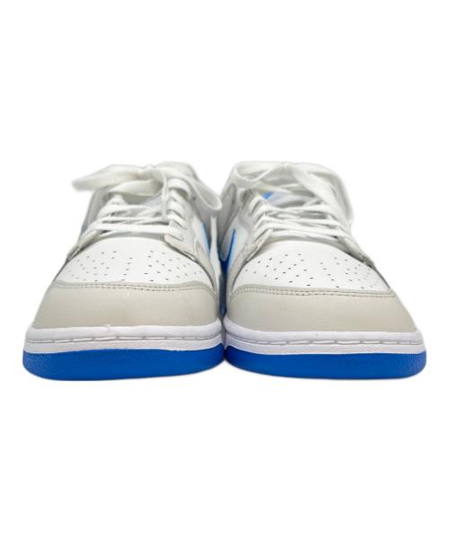 NIKE（ナイキ）NIKE (ナイキ) NIKE　Dunk Low Retro　ローカットスニーカー ホワイト×ブルー サイズ:30の古着・服飾アイテム