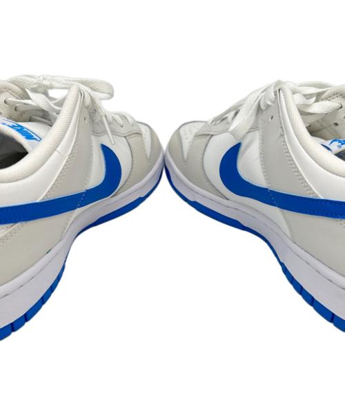 NIKE（ナイキ）NIKE (ナイキ) NIKE　Dunk Low Retro　ローカットスニーカー ホワイト×ブルー サイズ:30の古着・服飾アイテム