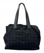 CHANELシャネル）の古着「CHANEL　ニュートラベルライン　ナイロントートバッグ」｜ブラック