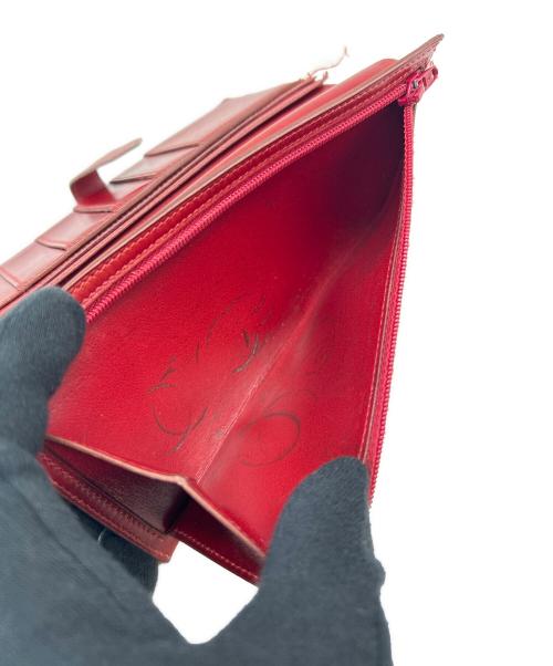 HERMES（エルメス）HERMES (エルメス) HERMES　長財布 レッドの古着・服飾アイテム