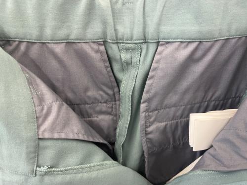 MAISON SPECIAL（メゾンスペシャル）MAISON SPECIAL (メゾンスペシャル) MAISON SPECIAL　Worsted Side Line Pants グリーン サイズ:36の古着・服飾アイテム