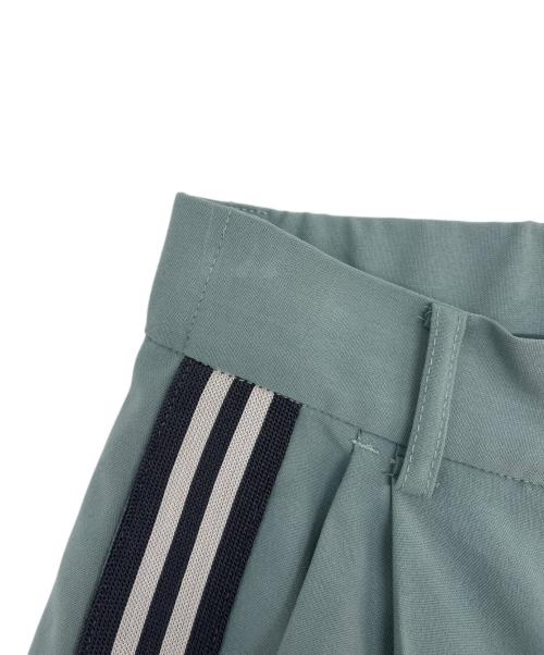 MAISON SPECIAL（メゾンスペシャル）MAISON SPECIAL (メゾンスペシャル) MAISON SPECIAL　Worsted Side Line Pants グリーン サイズ:36の古着・服飾アイテム