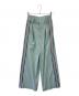 MAISON SPECIAL（メゾンスペシャル）の古着「MAISON SPECIAL　Worsted Side Line Pants」｜グリーン