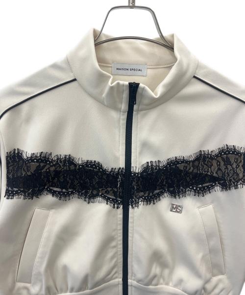 MAISON SPECIAL（メゾンスペシャル）MAISON SPECIAL (メゾンスペシャル) MAISON SPECIAL　トラックジャケット アイボリー サイズ:FREEの古着・服飾アイテム