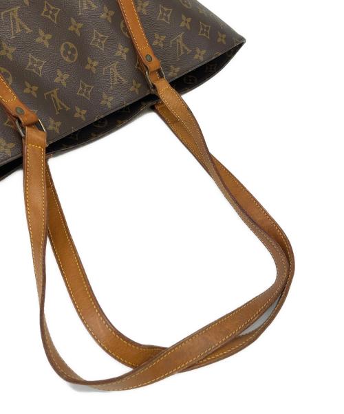 LOUIS VUITTON（ルイ ヴィトン）LOUIS VUITTON (ルイ ヴィトン) LOUIS VUITTON　サックショッピング　モノグラム　ショルダートートバッグ ブラウンの古着・服飾アイテム