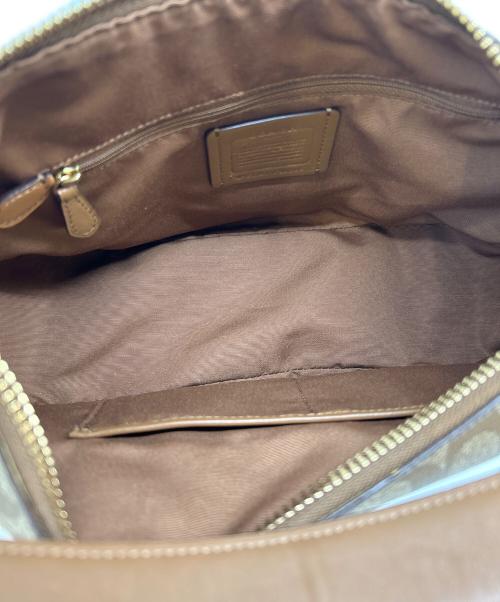 COACH（コーチ）COACH (コーチ) COACH 　シグネチャー 　2WAYバッグの古着・服飾アイテム