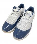 NIKEナイキ）の古着「NIKE　ローカットスニーカー」｜ホワイト×ブルー