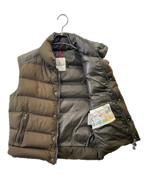 MONCLER（モンクレール）MONCLER (モンクレール) MONCLER　CHEVAL　ダウンベスト オリーブ サイズ:０の古着・服飾アイテム