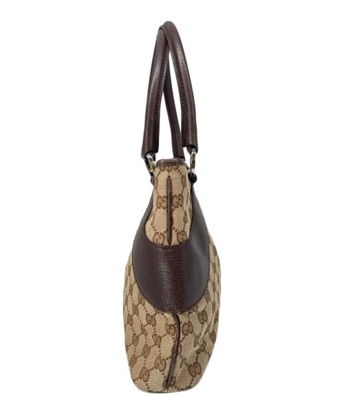 GUCCI（グッチ）GUCCI (グッチ) GUCCI　ハンドバッグ ベージュの古着・服飾アイテム