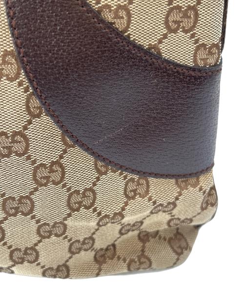 GUCCI（グッチ）GUCCI (グッチ) GUCCI　ハンドバッグ ベージュの古着・服飾アイテム