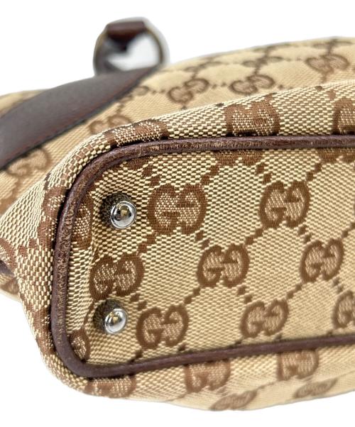 GUCCI（グッチ）GUCCI (グッチ) GUCCI　ハンドバッグ ベージュの古着・服飾アイテム